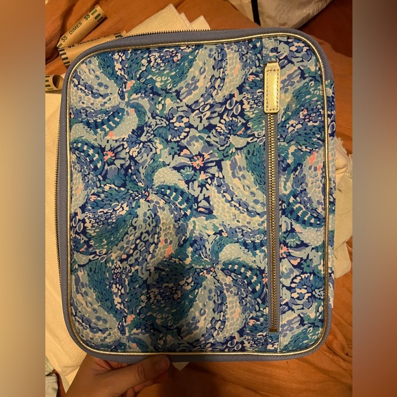 Lilly Pulitzer notebook/laptop organizer - Picture 2 of 3